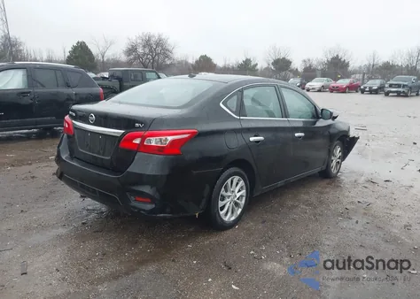 2019 Nissan Sentra Sv z USA, uszkodzony, nr VIN 3N1AB7APXKY433498